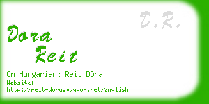 dora reit business card