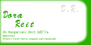 dora reit business card